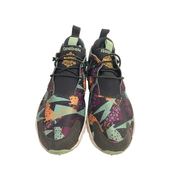 Reebok Furylite men Size 8 Geometric Pattern 3D Ultra lite running sneaker shoes - Picture 2 of 8
